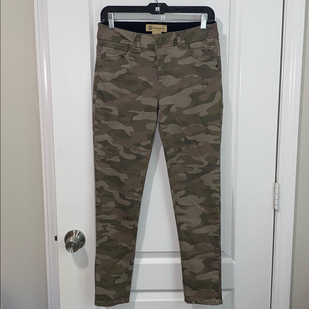 Democracy Ab Technology Camo Skinny‎ Ankle Jeans - Picture 6 of 12